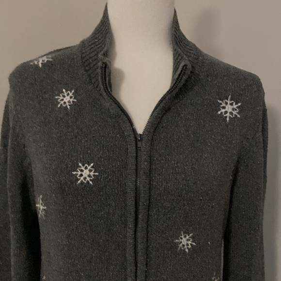 Winter Silks zip cardigan - Picture 3 of 6